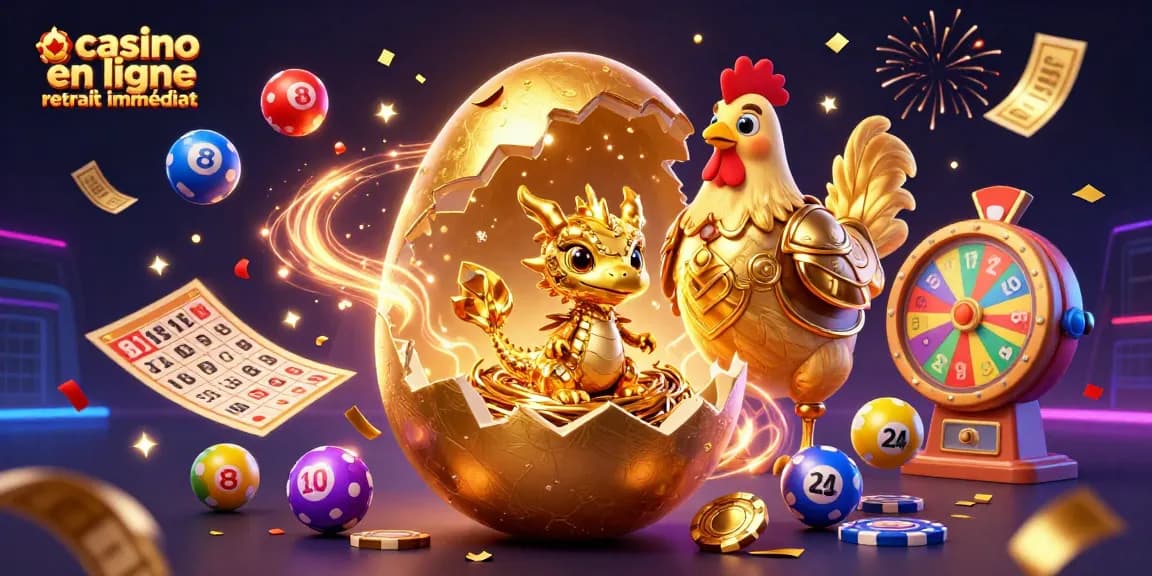 Jouez dans un casino en ligne retrait immédiat et découvrez des expériences uniques avec le dragon doré conférant chance.