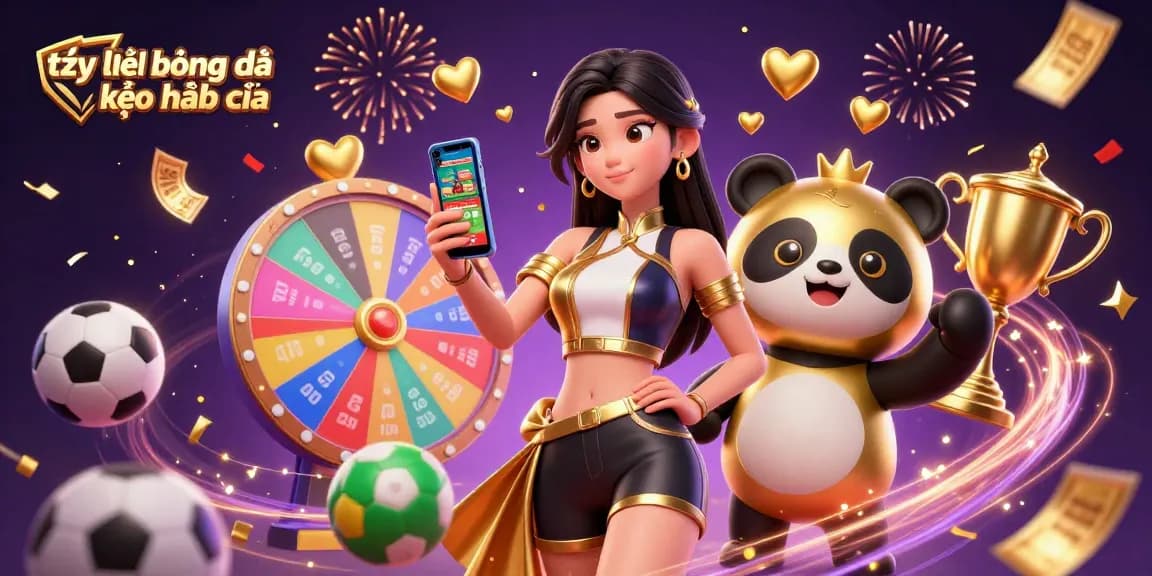 Engage with tỷ lệ bóng đá kèo nhà cái while celebrating dynamic sports betting in a vibrant casino scene.