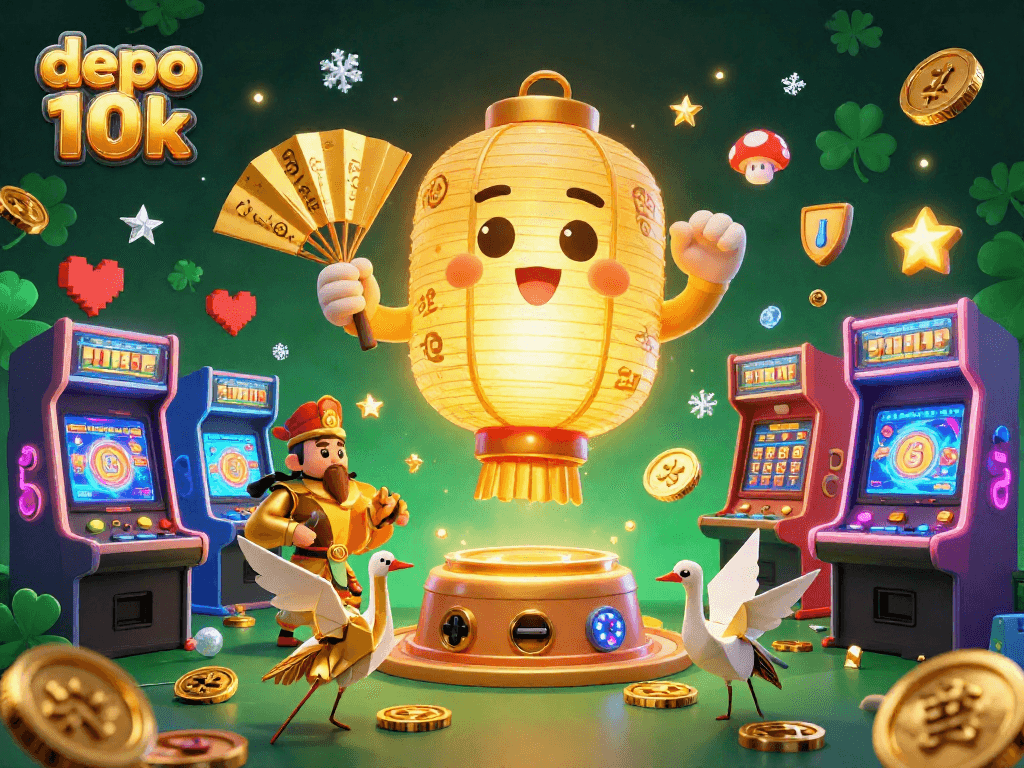 Engage with the exciting world of depo 10k at the night market casino, featuring golden lantern spirit and dynamic gaming elements.