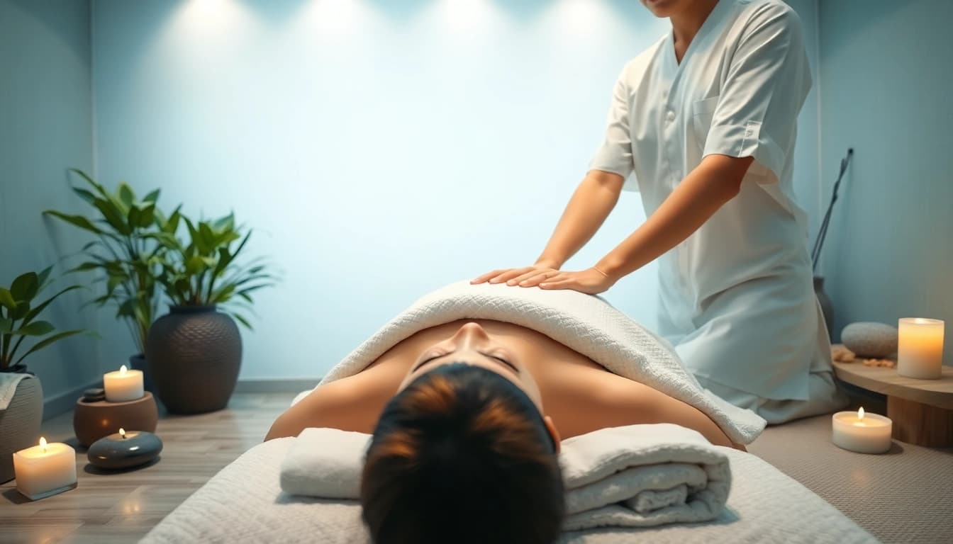 편안한 스파 환경에서 고급스러운 대구마사지 세션을 경험하세요.