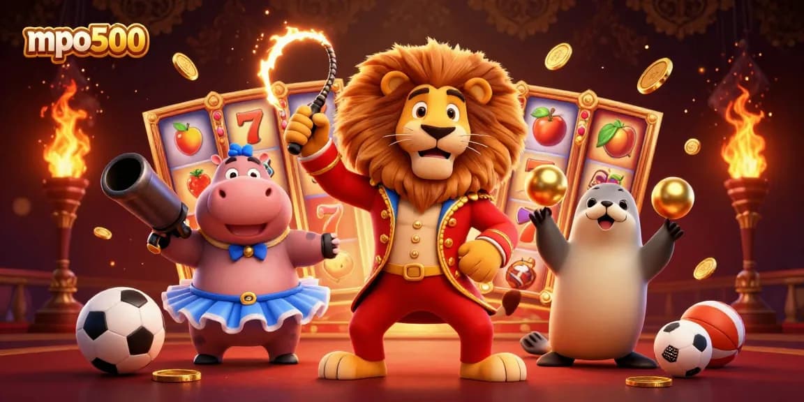 Experience exciting action at mpo500 with dynamic slot games and animated characters in vibrant 3D.