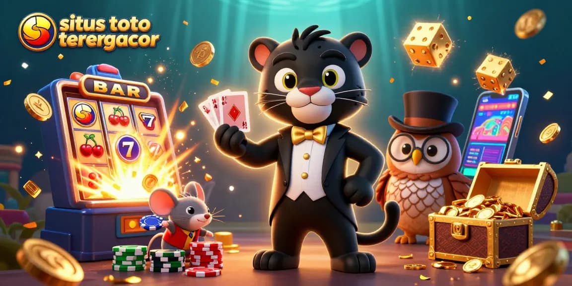 Experience the fun of situs toto slot tergacor with dynamic characters and exciting jackpot scenes.