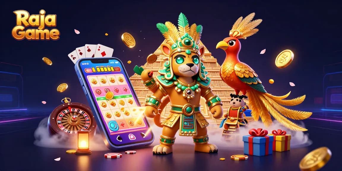 Engage in the thrilling Raja Game with dynamic lottery gameplay and vibrant 3D elements.