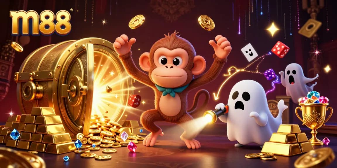 Experience m88's magical jackpot adventures with lively gambling elements and golden treasures.