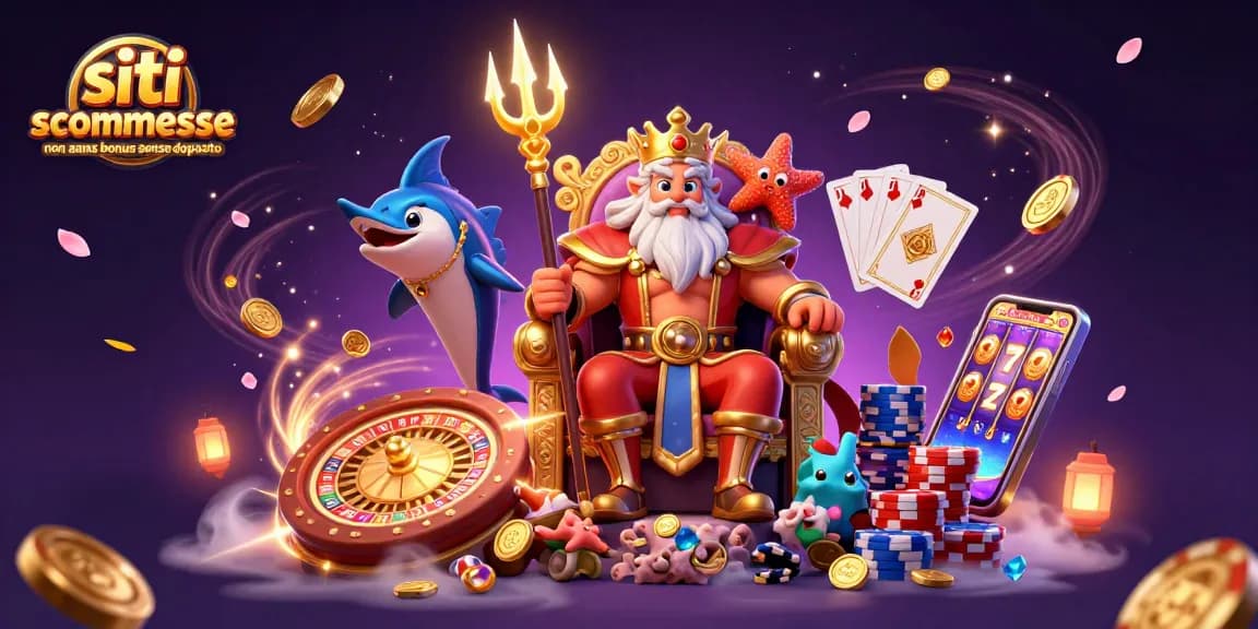 Gioca sui siti scommesse non aams bonus senza deposito con Neptune e tesori scintillanti.