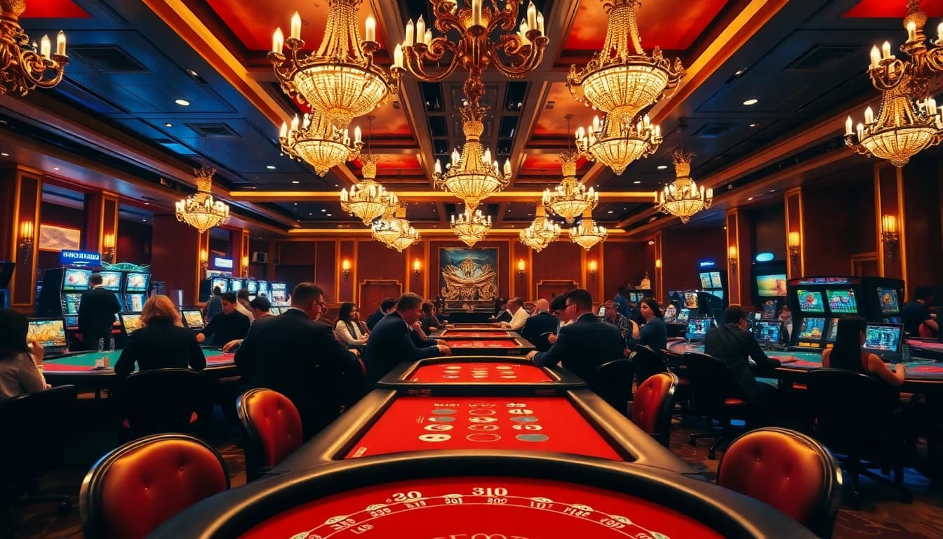 Experience the thrilling atmosphere of Non Uk Casino 2025 filled with engaging games and luxurious decor.