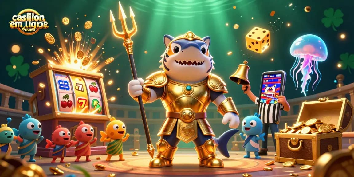 Gagnez des jackpots au meilleur casino en ligne France avec cette illustration captivante.
