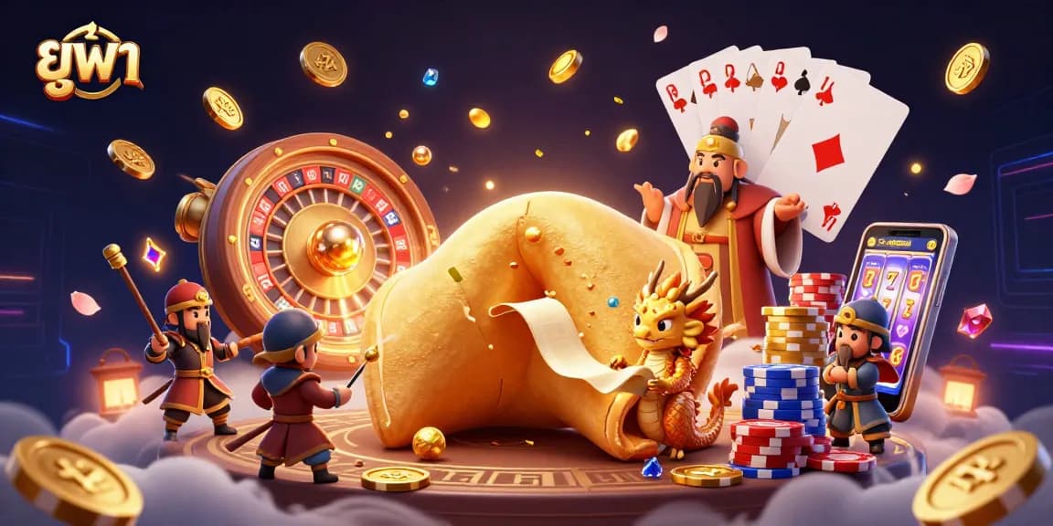 Engage with ยูฟ่า as you revel in winning strategies featuring golden treasures and vibrant casino elements.