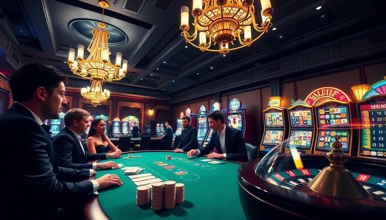 Vivez une action passionnante dans un casino en ligne fiable avec des tables dynamiques et des machines à sous.