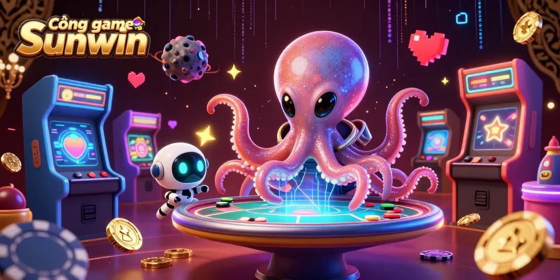Experience thrilling gameplay at Cổng game Sunwin with vibrant 3D visuals and interactive elements.