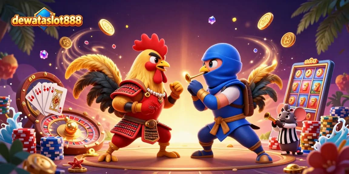Slot demo menang dengan dewataslot888, ayam jantan bertarung di dunia judi