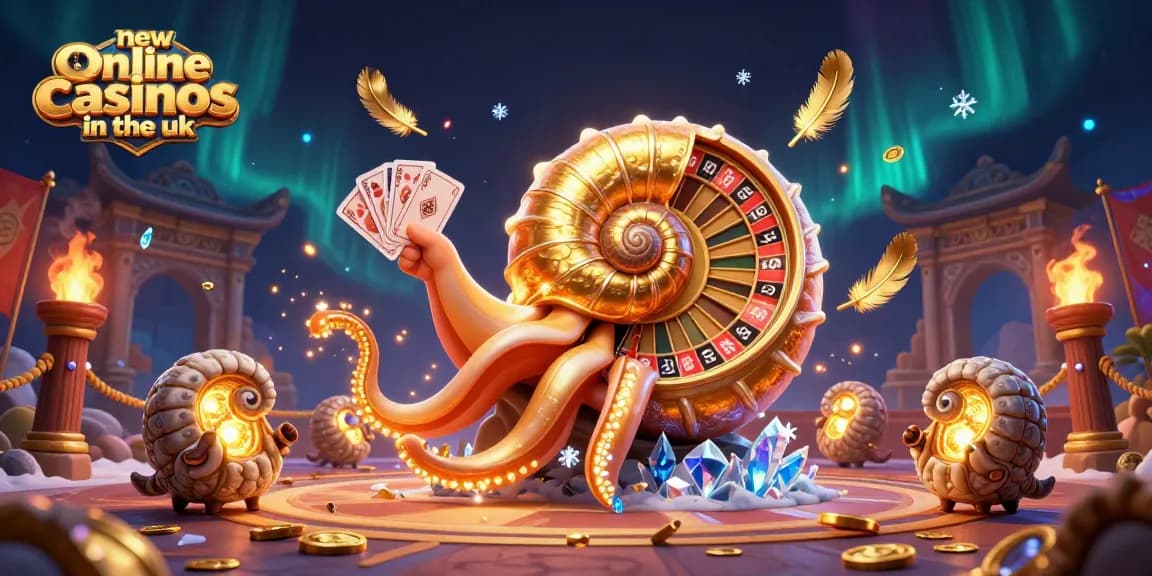 Engage with new online casinos in the UK featuring extravagant games, high RTP slots, and advanced bonuses.