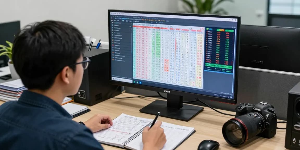 Analisis angka untung dalam prediksi togel dengan data dan grafik di ruang kerja profesional.
