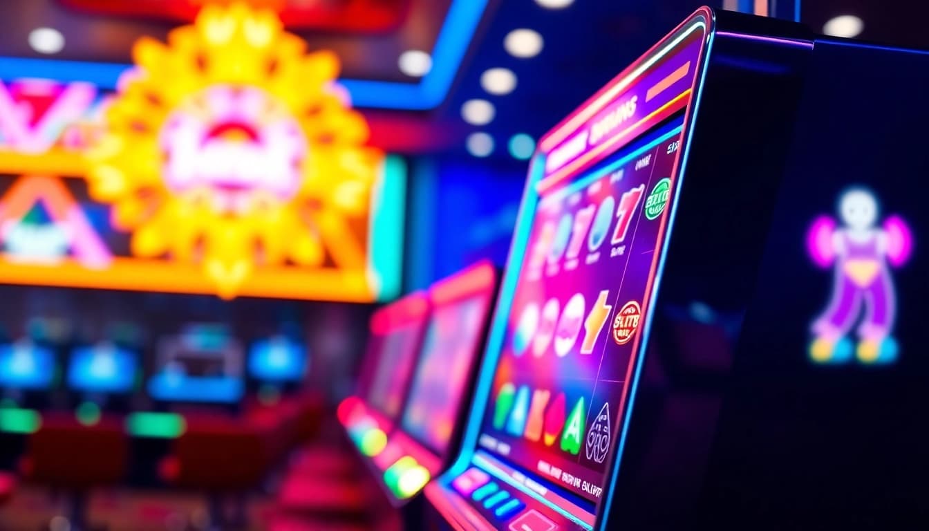 Menangkan slot deposit 1k dalam pengalaman kasino digital yang menarik dan berwarna.