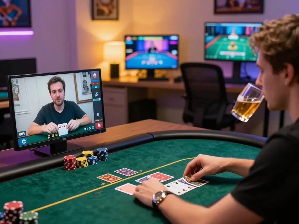 Engaging online poker gameplay at rr88co with players actively betting and strategizing