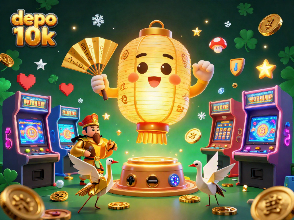 Engage with the exciting world of depo 10k at the night market casino, featuring golden lantern spirit and dynamic gaming elements.