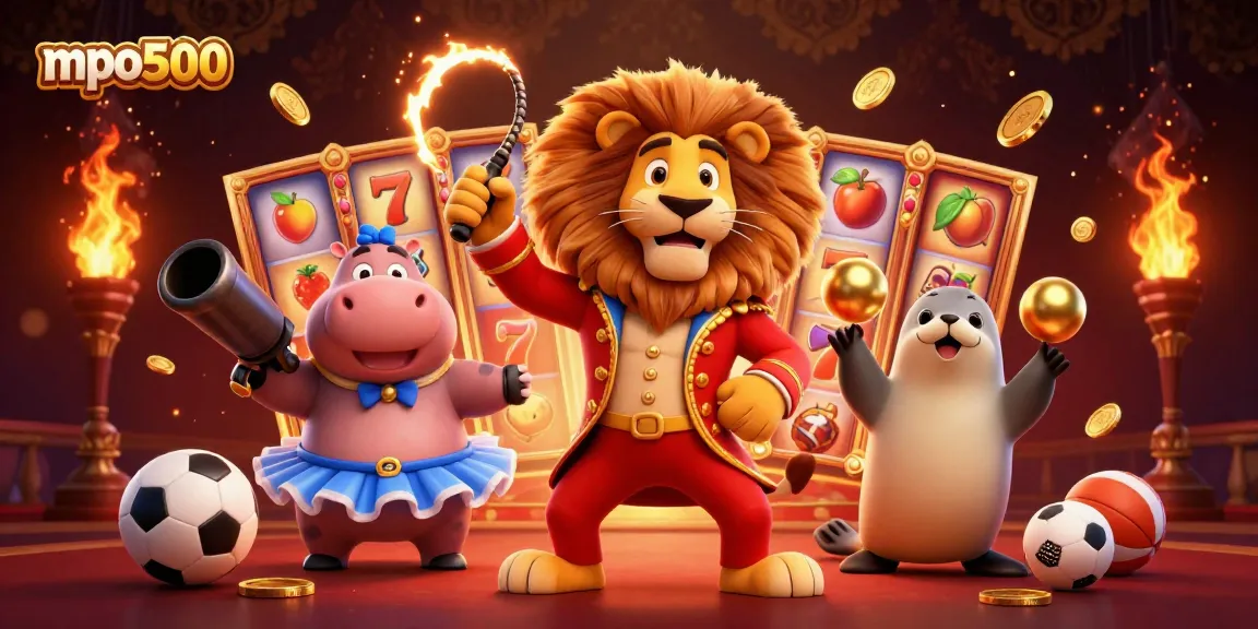 Experience exciting action at mpo500 with dynamic slot games and animated characters in vibrant 3D.