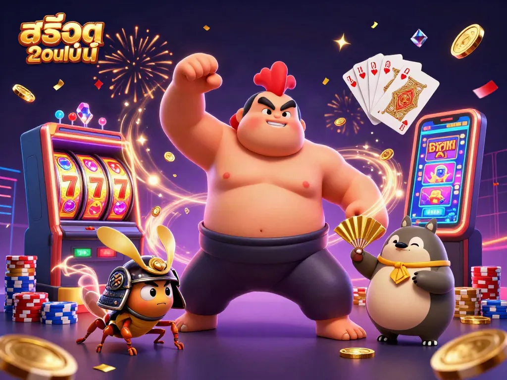 เล่นสล็อตออนไลน์กับเกมสล็อตที่เต็มไปด้วยโชคและความสนุก