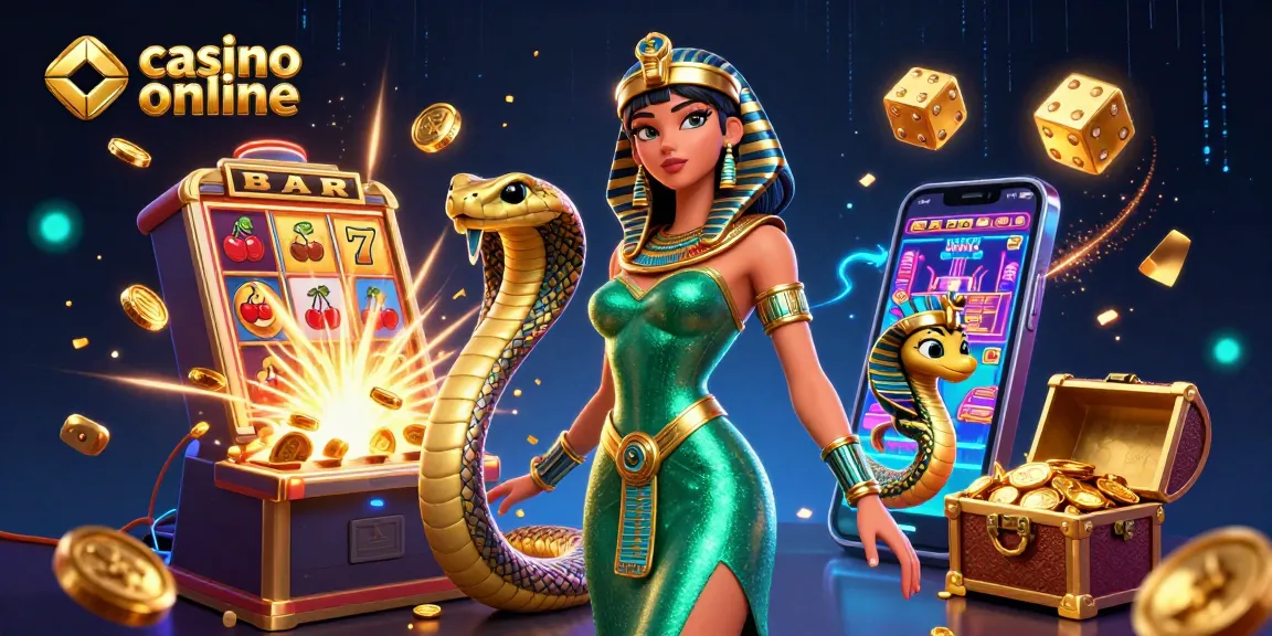Vivez le frisson du jeu de casino en ligne avec une scène vibrante d'un jackpot gagnant.