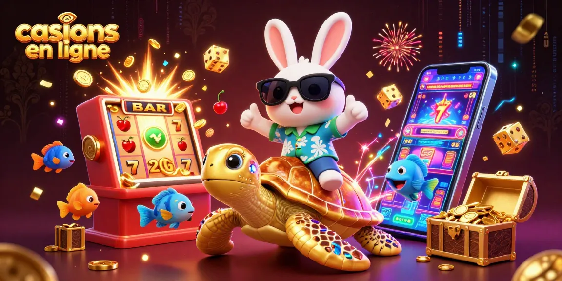 Profitez des meilleurs casinos en ligne avec ce cadre de jeu amusant et coloré.