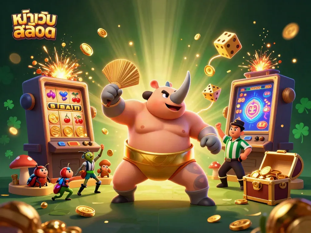 Experience thrilling spins and jackpots on หน้าเว็บสล็อต, as a beetle champion strikes gold!
