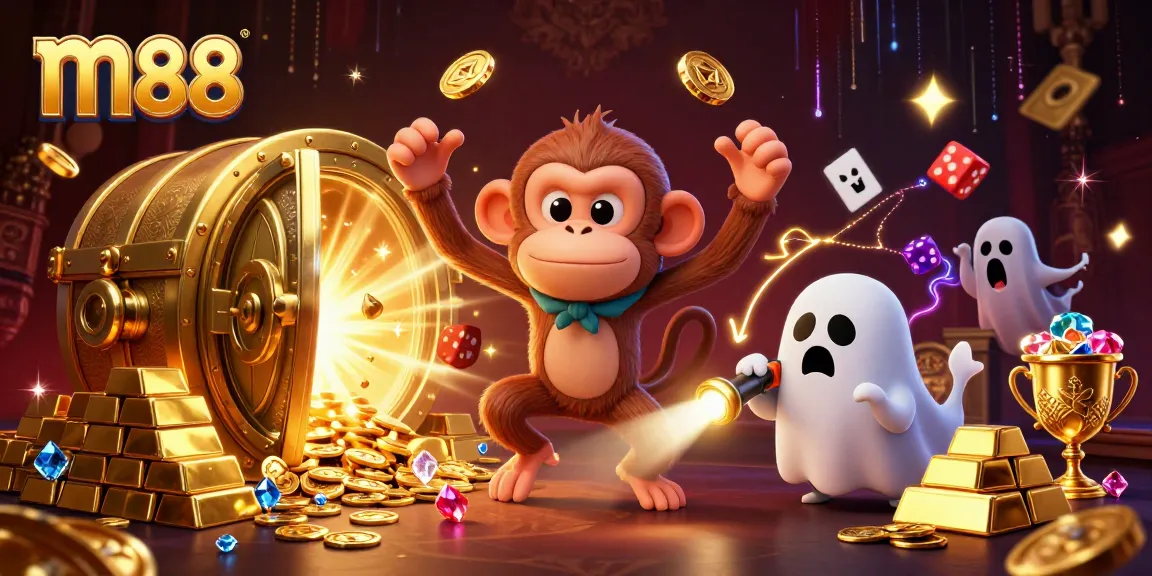 Experience m88's magical jackpot adventures with lively gambling elements and golden treasures.