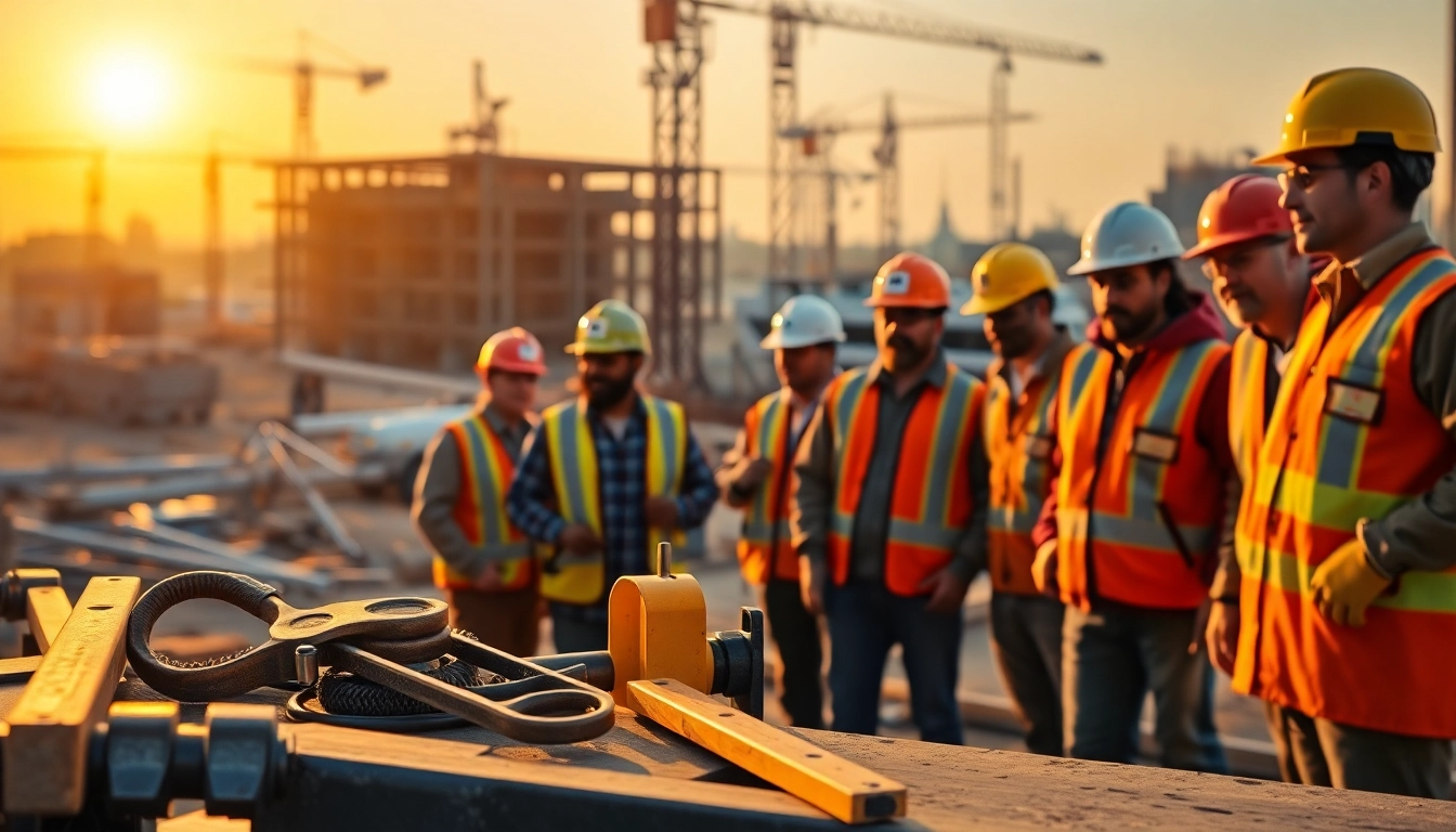 A diverse team collaborates on a construction project, highlighting Carolina construction news.