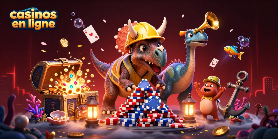 Jouer dans des casinos en ligne passionnants avec divers effets de jeu.