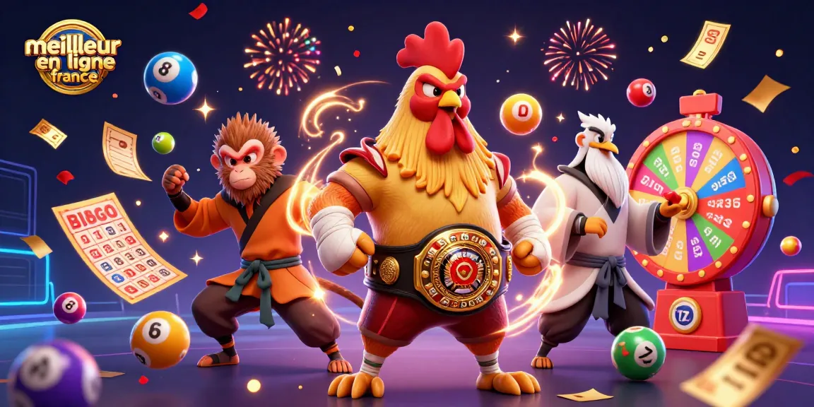 Jouer au meilleur casino en ligne France avec un perroquet de Muay Thai, un singe Shaolin, et un maître grue.