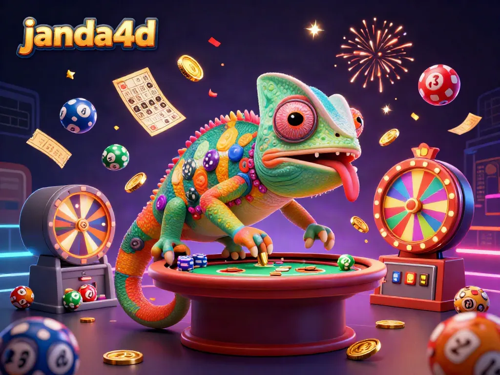 Rasakan keseruan permainan janda4d dengan chameleon kasino yang siap menangkap koin emas!