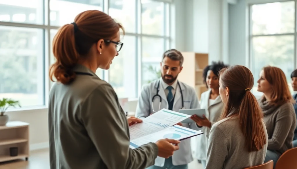 Enhance Health awareness through professional advice in a modern clinic setting.