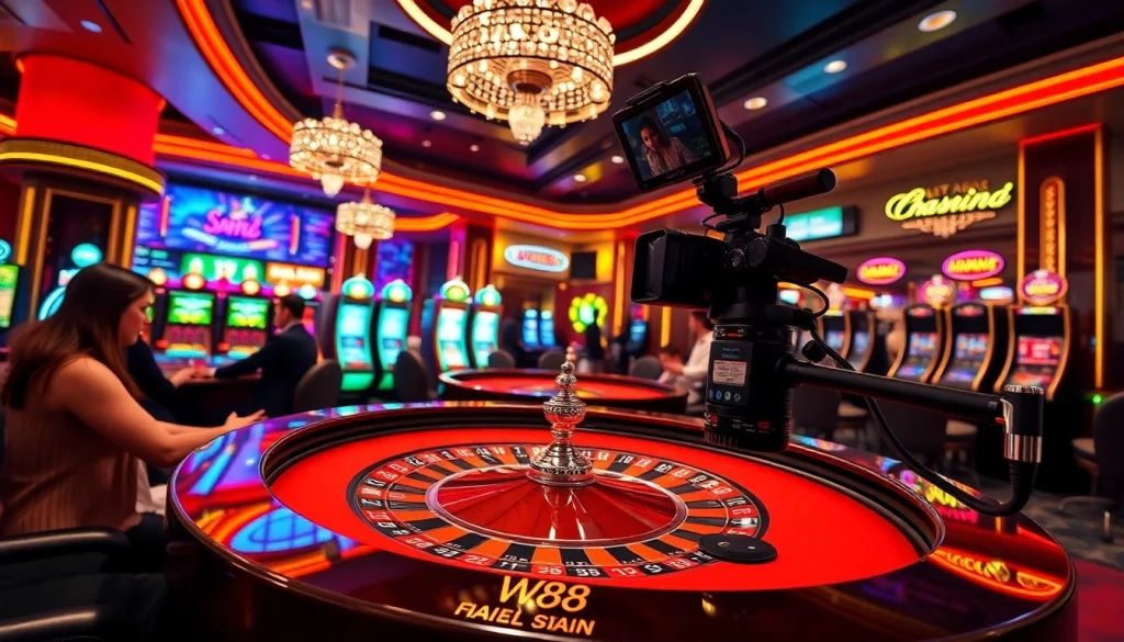 Immerse in excitement at the W88 link casino with live dealers and vibrant games.