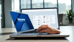 Create a standout Resume Builder with sleek templates and professional design elements.