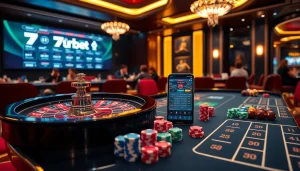 Engage in thrilling bets on 7upbet with vibrant casino elements and a stunning gaming atmosphere.