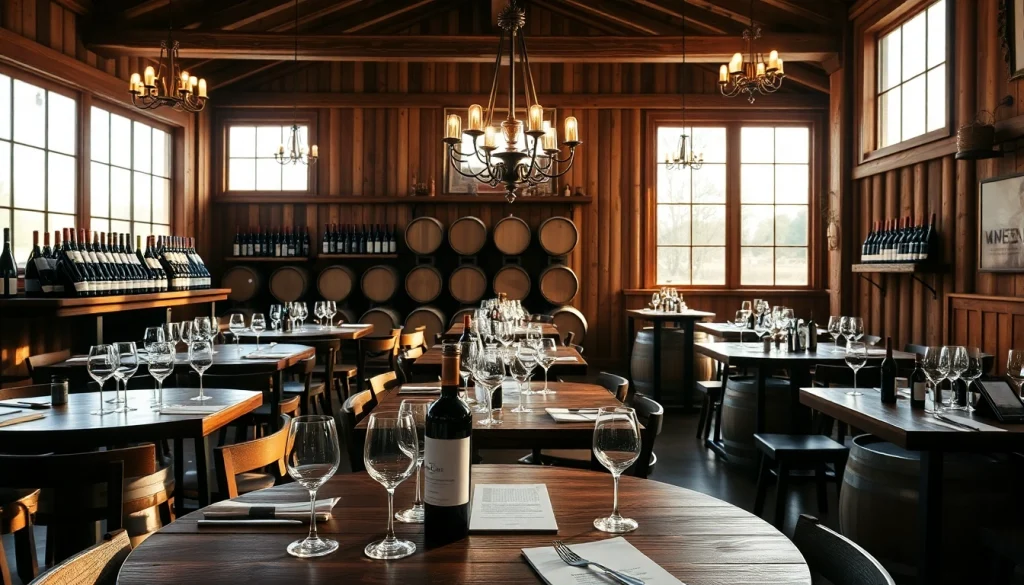 Enjoy exclusive benefits through Winery Membership in a beautifully set tasting room.