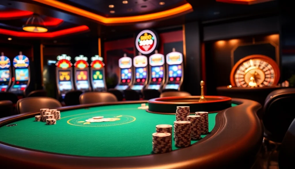 Experience thrilling gameplay at SODO Casino with vibrant slots and dynamic tables.