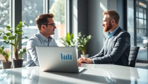 Learn how to choose an extended warranty provider through a consultation in a modern office setting.