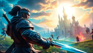 Engaging scene of game reviews 2026 characters battling in a vibrant landscape.