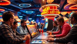 Menangkan permainan slot depo 1k di meja kasino yang ramai dan berenergi.