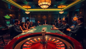 Découvrez l'excitation des casinos en ligne fiables avec une action de poker palpitante et des tables de jeu luxueuses.