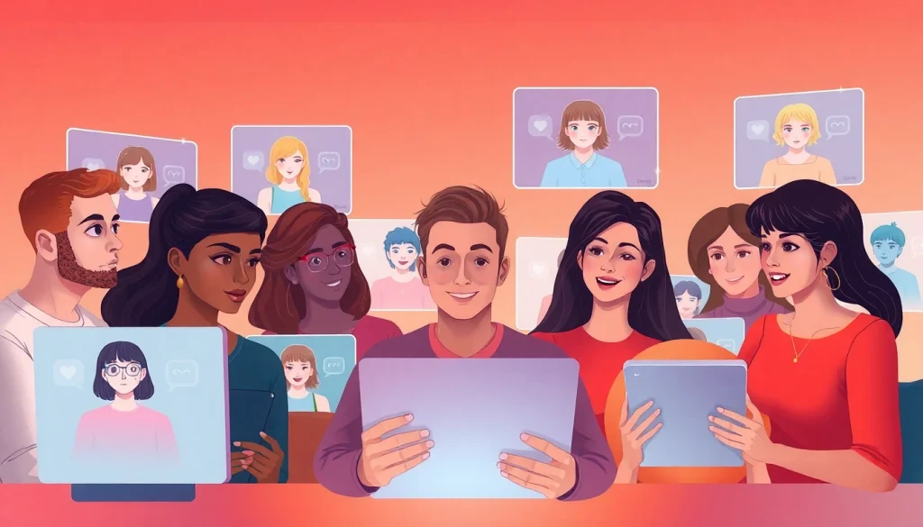 Engaging interaction with best nsfw ai chatbots in a vibrant digital space