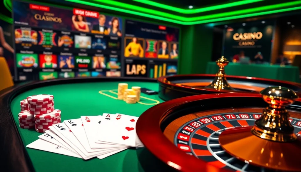 Découvrez l'excitation d'un casino en ligne fiable avec des jetons de poker vibrants et des mains gagnantes à la table.