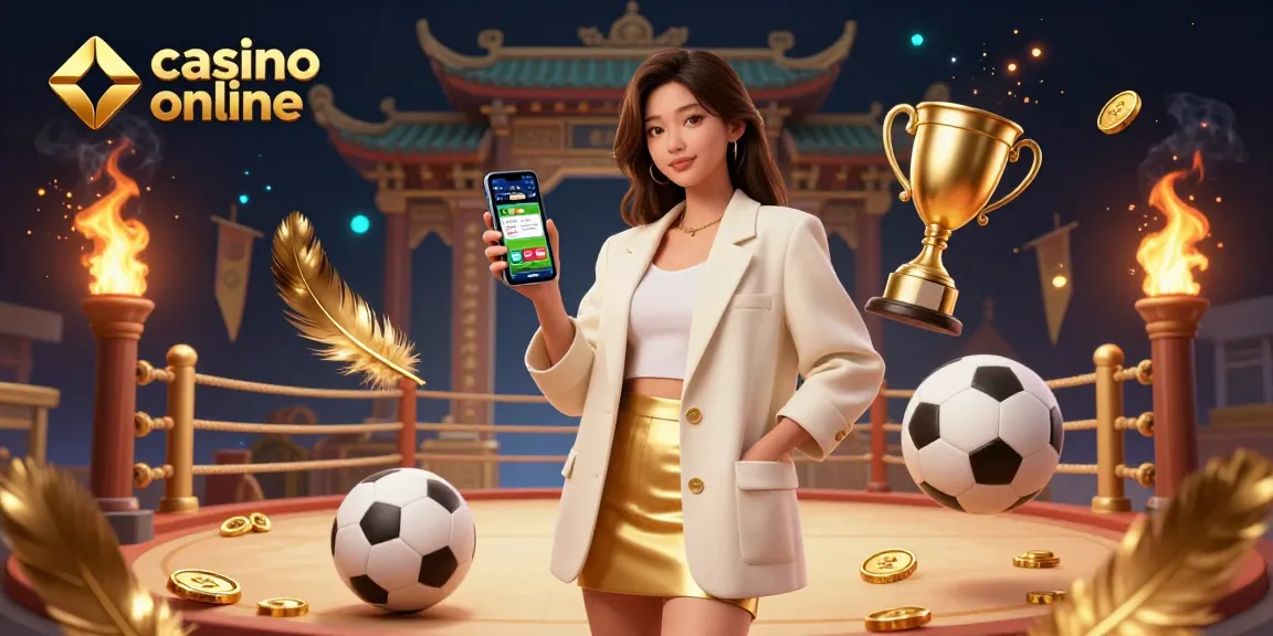 Interagissez avec des expériences de casino en ligne passionnantes grâce aux paris sportifs illustrés par une femme utilisant une application.