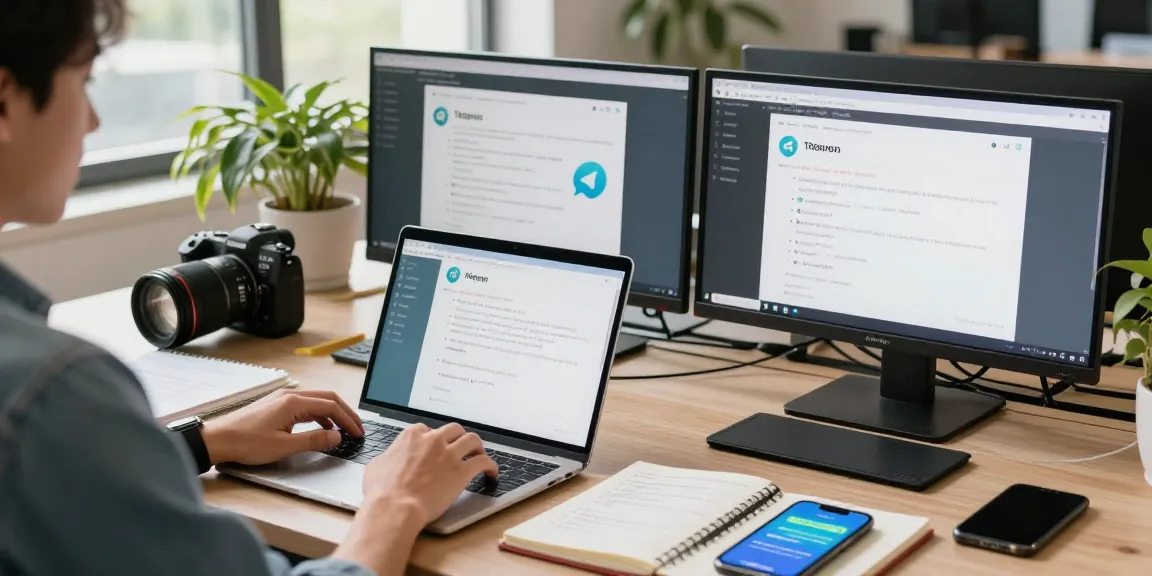 Engaging workspace highlighting 纸飞机中文版 interface on screens and a focused user in a bright office.